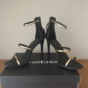 NEW BEBE BERDINE SANDAL HEELS